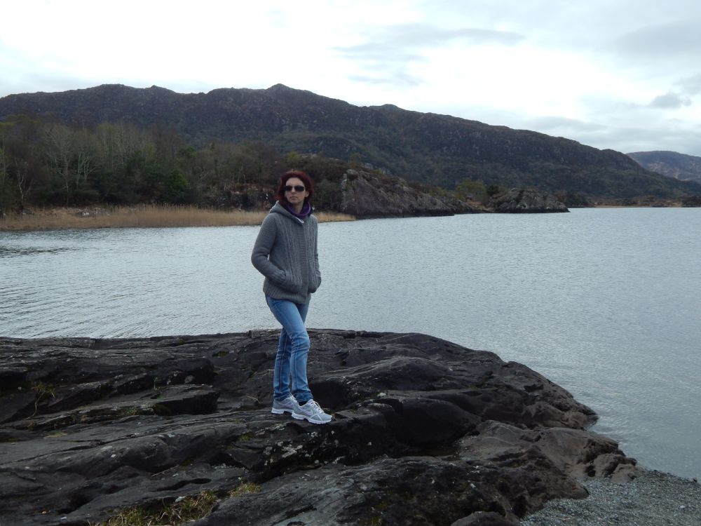 Sabrina Balugani di I viaggi di Ciopilla al Ring of Kerry in Irlanda durante un viaggio on the road