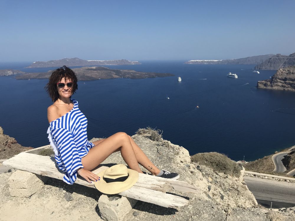 Libera di Liberamente Traveller a Santorini
