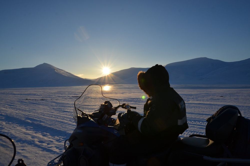 Longyearbyen motoslitta