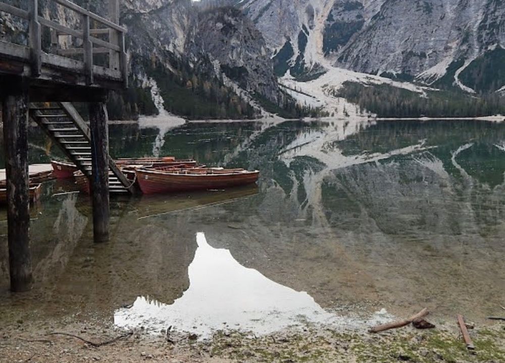 Lago di Braies in Alto Adige