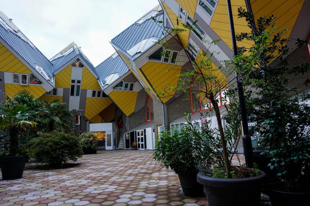 Le case cubo di Rotterdam