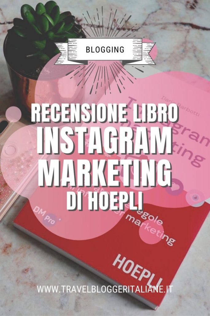 Recensione libro Instagram marketing di Hoepli
