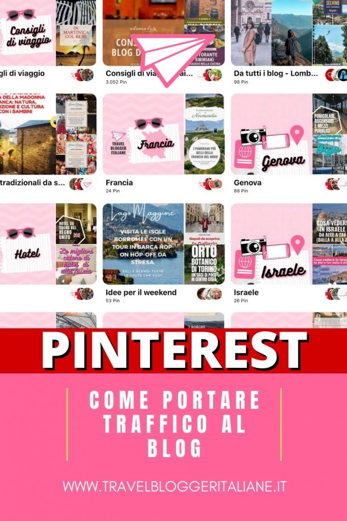 Come usare Pinterest per portare traffico al blog