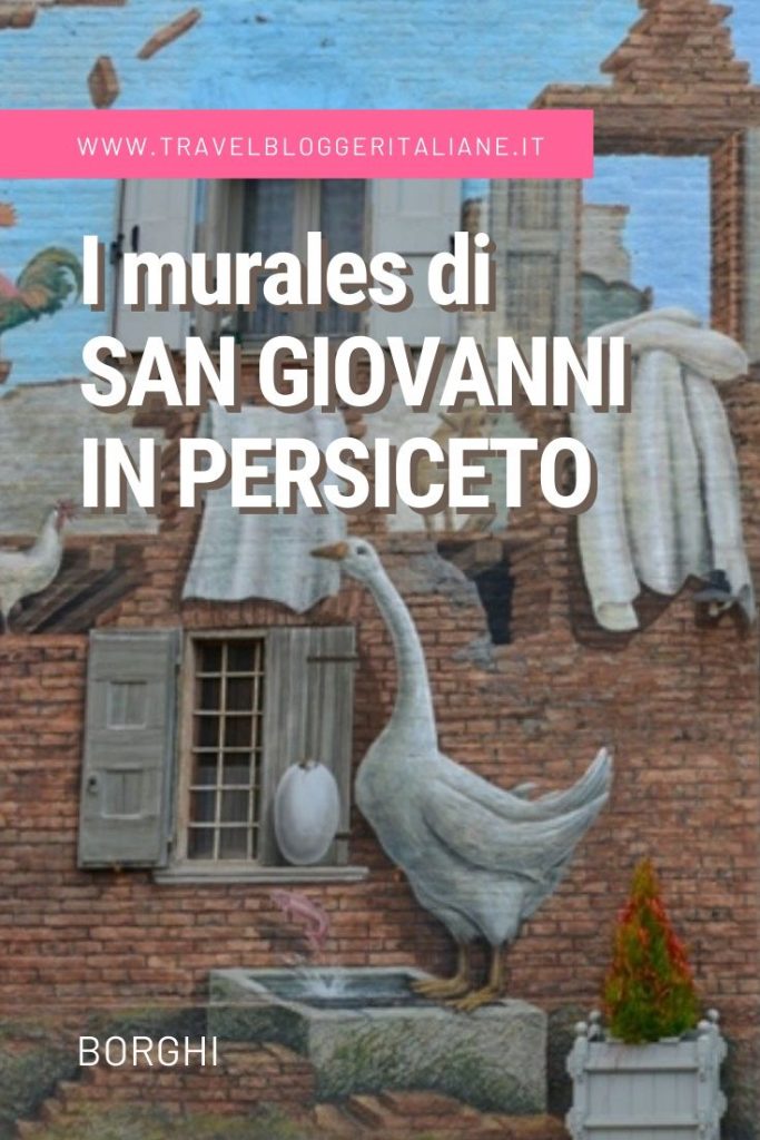 Borghi d'Italia: i murales di San Giovanni in Persiceto