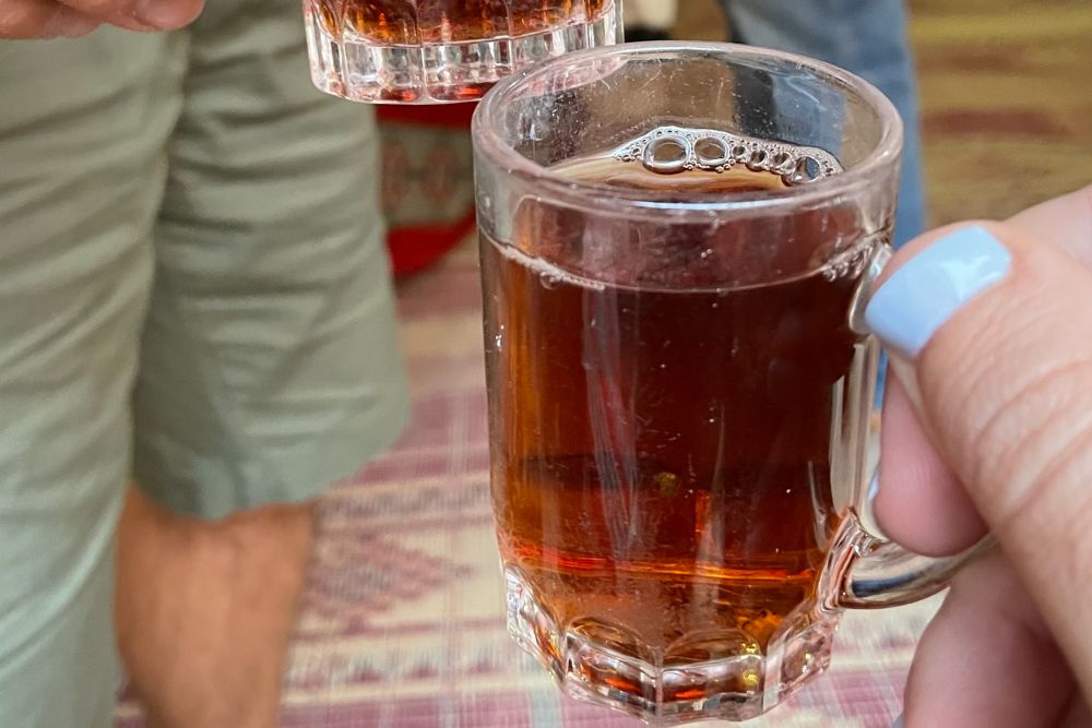 Il tè beduino provato dalle Travel Blogger Italiane in Giordania, foto Liberamente Traveller
