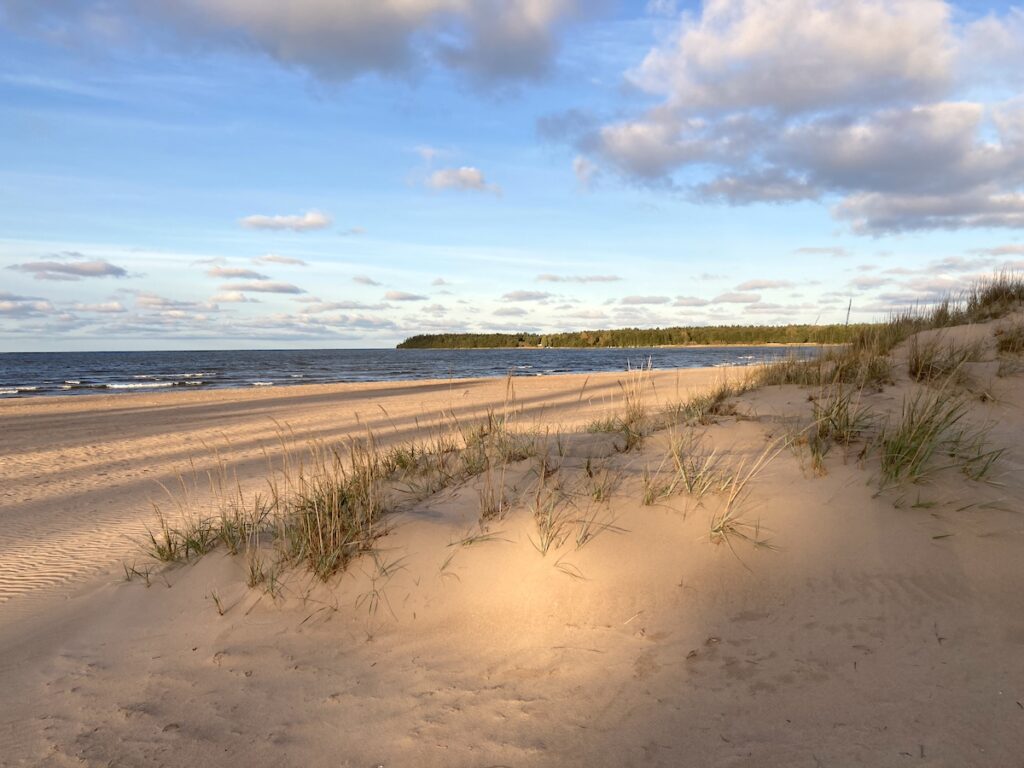 La spiaggia di Yyteri, in Finlandia