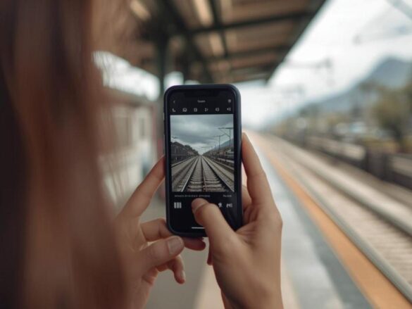 blogger che racconta in viaggio