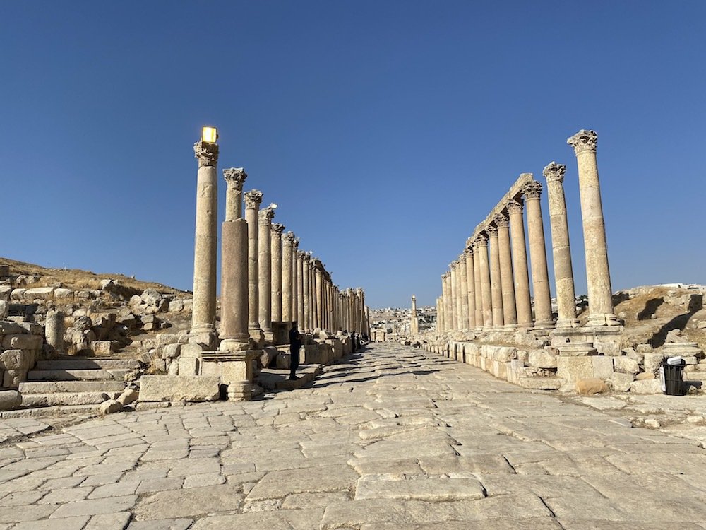 Visitare il sito archeologico di Jerash in Giordania