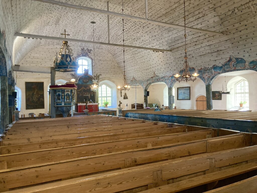 Interno della Chiesa di Uusikaupunki