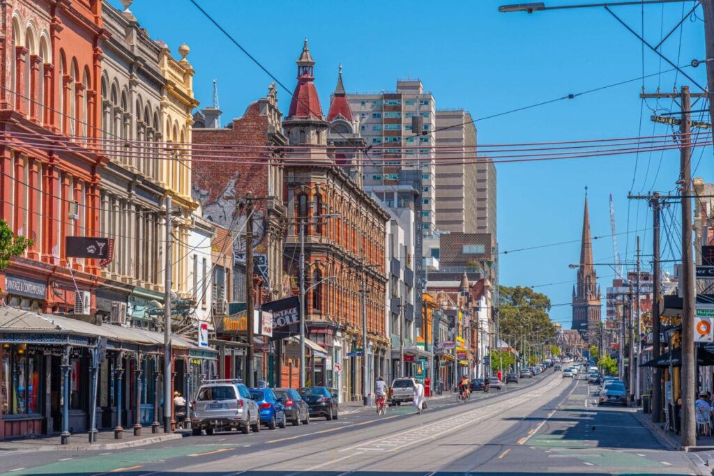 Quartiere Fitzroy a Melbourne