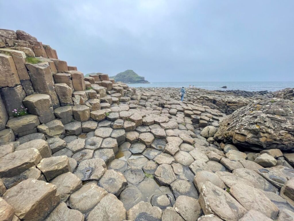 Le colonne di basalto del Giant's Causeway, in Irlanda del Nord