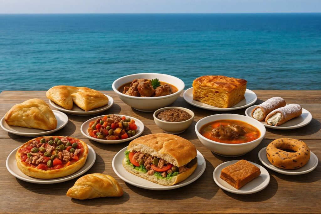 Immagine di cibo tradizionale maltese generata con l'AI