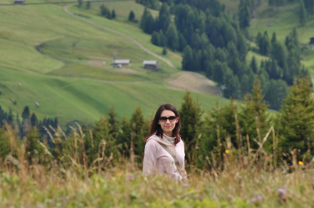 Mariarita Marzilli di ViaggiaStorie in montagna