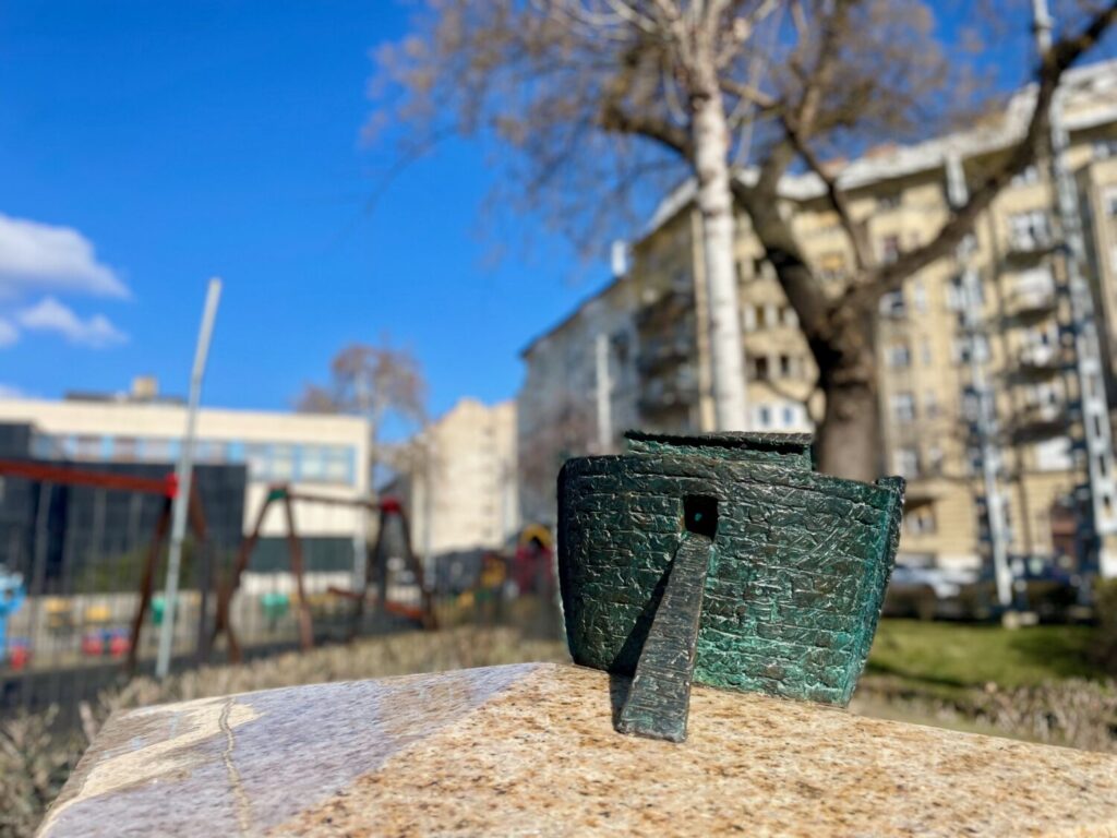 Mini statua dell'Arca di Noè a Budapest