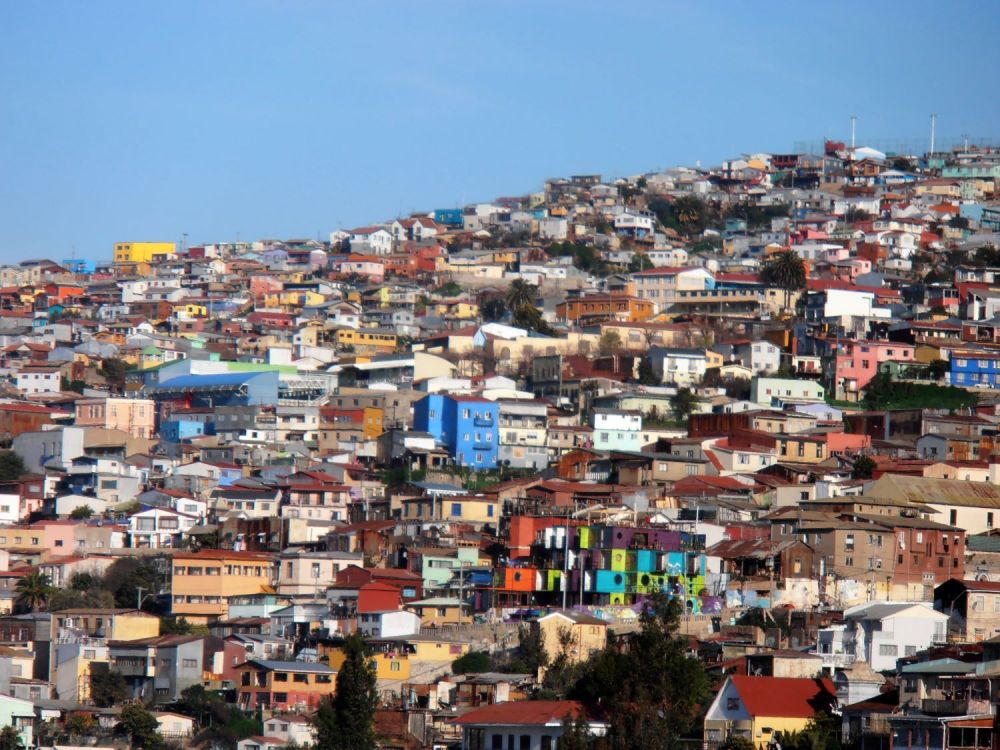 Panorama di Valparaiso Panorama di Valparaiso