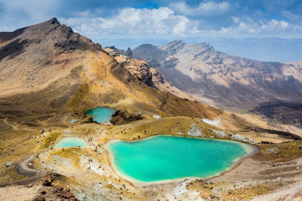 Parco Nazionale del Tongariro in Nuova Zelanda