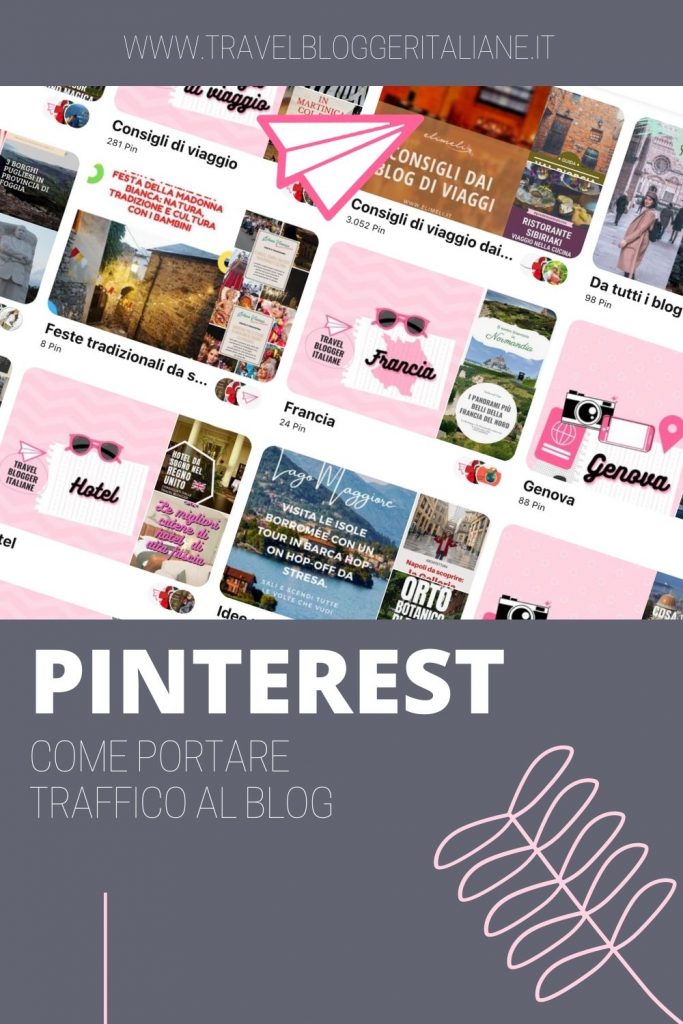 Come usare Pinterest per portare traffico al blog