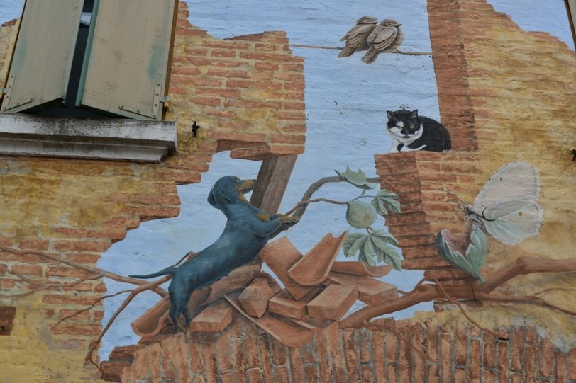 I murales di San Giovanni in Persiceto, foto Alessandra Cortese