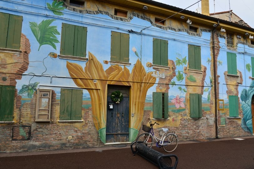 I murales di San Giovanni in Persiceto, foto Alessandra Cortese