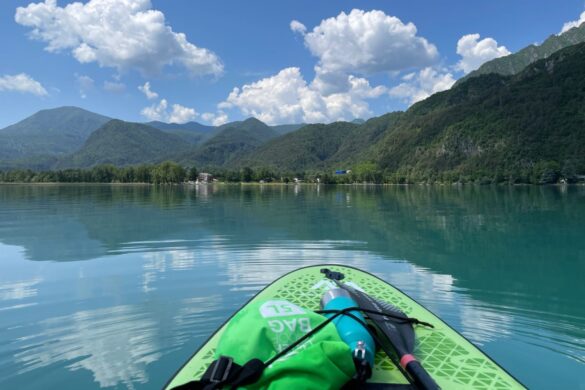 SUP in un lago