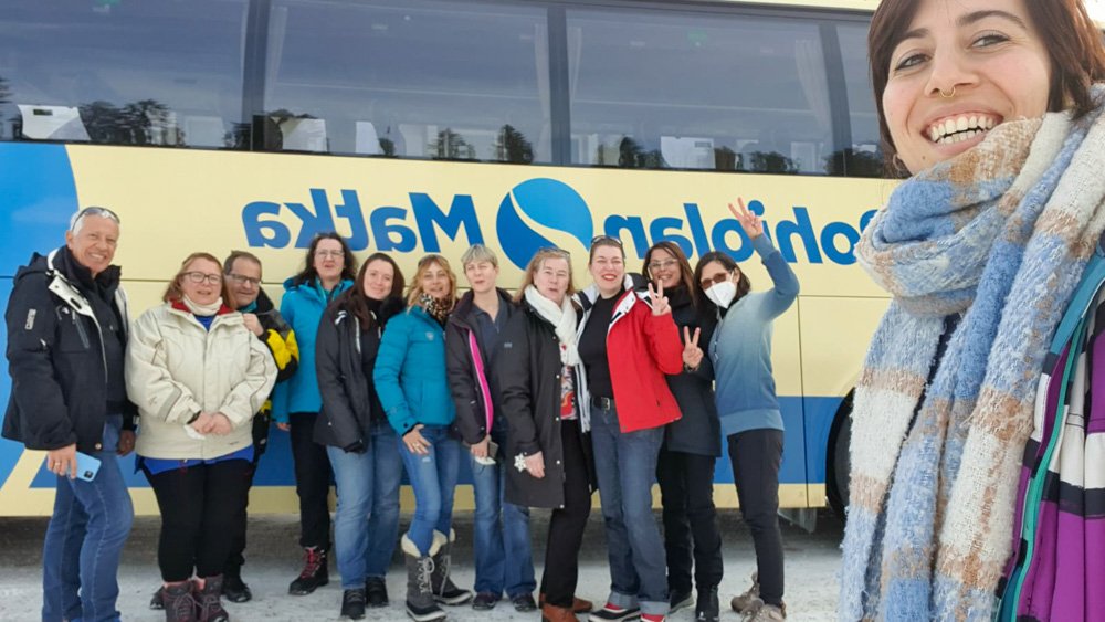 Travel Blogger Italiane a Vuokatti in Finlandia