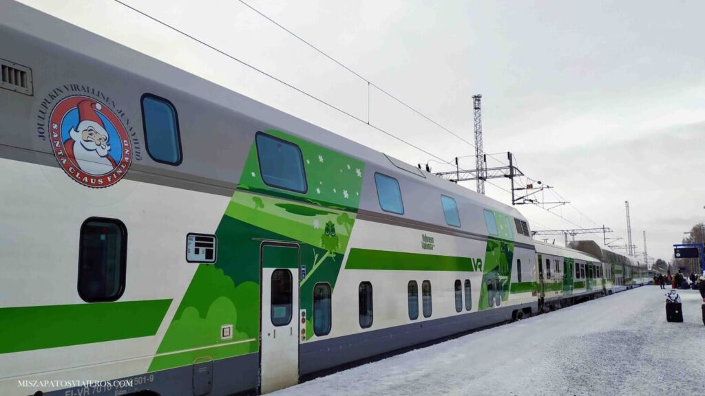 Il treno notturno Santa Claus Express, per raggiungere la Lapponia da Helsinki