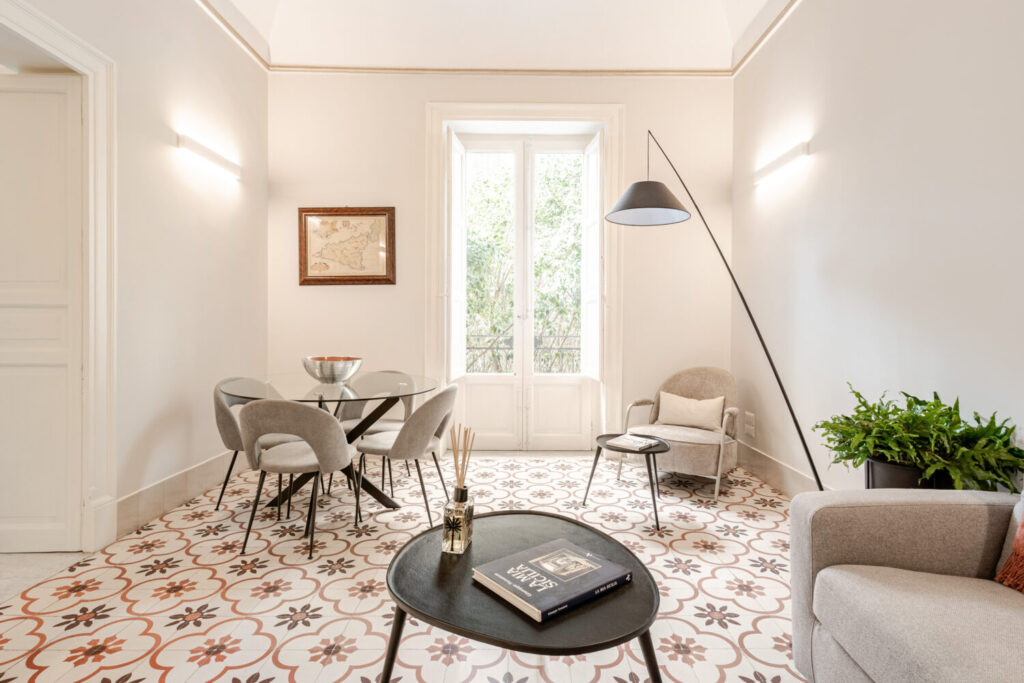 Zahir Suite Apartment a Palermo la cui ristrutturazione è stata curata nei dettagli